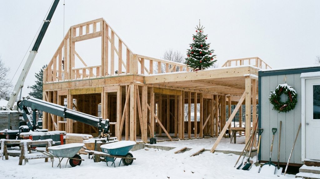 Does the Construction Industry Slow Down During the Holidays?